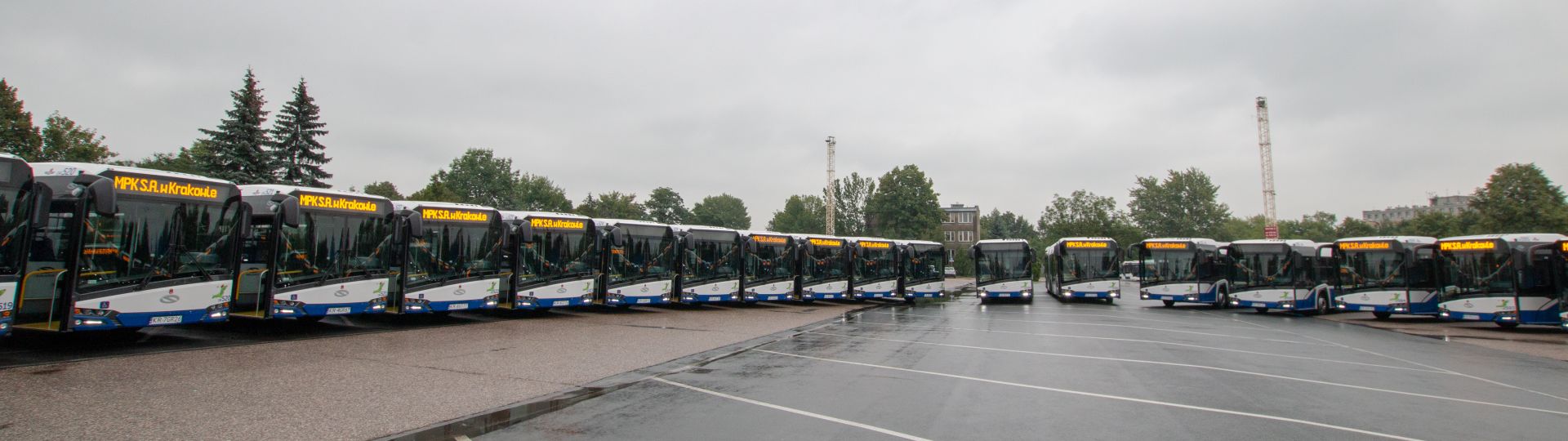 38 new articulated Solaris buses in Cracow