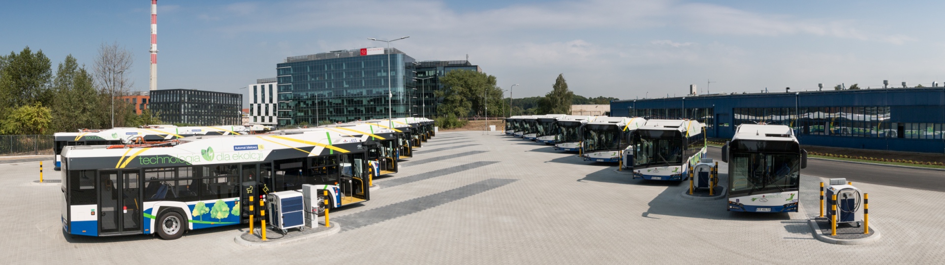 MPK Cracow with another 20 electric Solaris buses