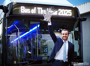 Solaris Urbino 18 hydrogen zdobywa tytuł Bus of the Year 2025