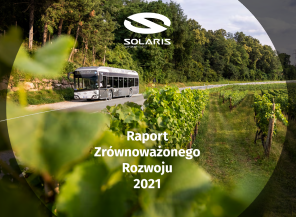 Srebrny Listek CSR „POLITYKI” oraz „Nagrodę za działanie wspierające realizację Celów na rzecz Zrównoważonego Rozwoju za rok 2021 dla autobusu Urbino 9 LE electric”